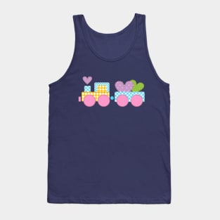 Baby Train Patchwork Tank Top